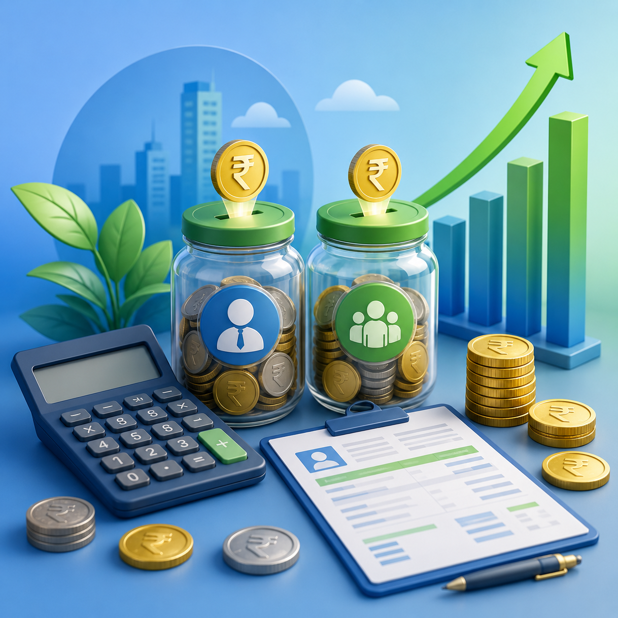 PF Maturity Calculator for Indian employees